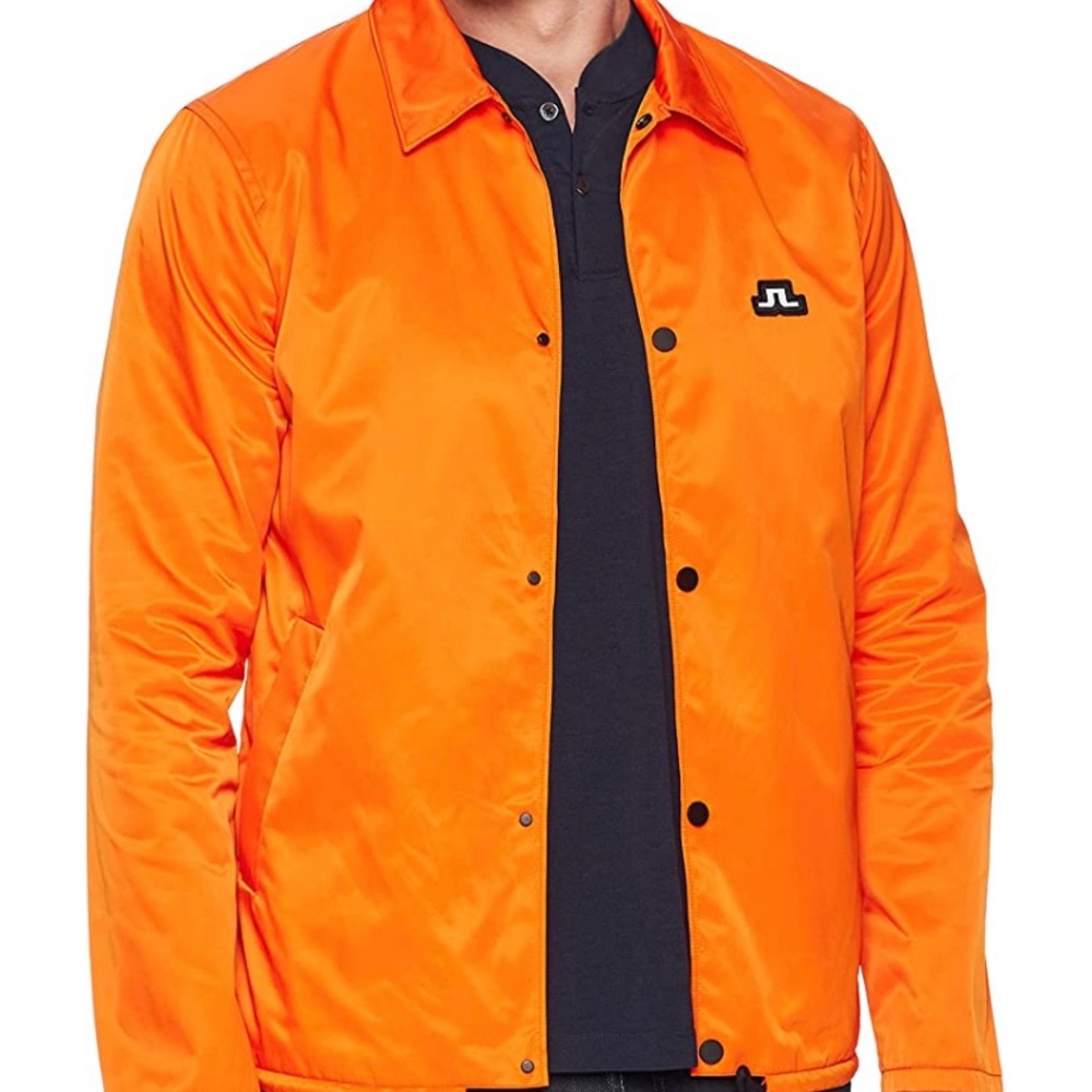 J. Lindeberg Orange Coach Jacket